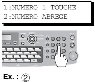 PANASONIC UF-7100 - ■ Changement ou suppression du paramétrage des numérios 1 touche/abrégés - 2
