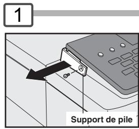 PANASONIC UF-7100 - Remplacement de la pile - 1