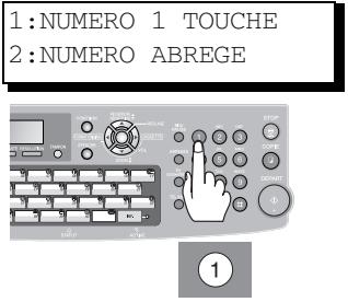 PANASONIC UF-7100 - Saisie de numérotations 1 touche - 2