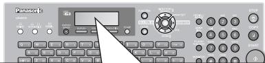 PANASONIC UF-7100 - NOTA : - 1