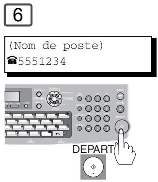 PANASONIC UF-7100 - Lancement des relèves d'un autre poste - 2