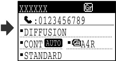 SHARP MX-FX10 - TRANSMISSION PAR COMPOSITION AUTOMATIQUE (NUMEROTATION EXPRESS ET NUMEROTATION PAR GROUPE) - 4