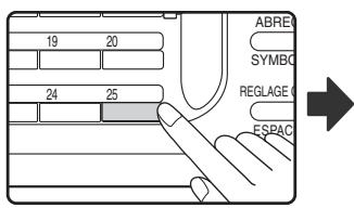 SHARP MX-FX10 - Appuyez sur la touche [SP]. - 1