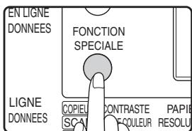 SHARP MX-FX10 - En mode fax, appuyez sur la touche [FONCTION SPECIALE]. - 1