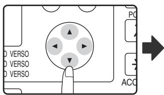 SHARP MX-FX10 - Sélectionnez le caractère spécial que vous souhaitez entra r à l'aide des touches [▼][▲][▲][▶]. - 1