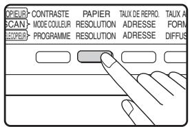 SHARP MX-FX10 - Si nécessaire, réglez la résolution et l'exposition. (Page 15). - 1