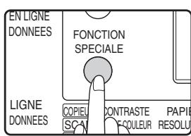 SHARP MX-FX10 - En mode fax, appuyez sur la touche [FONCTION SPECIALE]. - 1