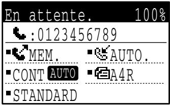 SHARP MX-FX10 - Composez le numero de fax. - 3