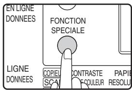 SHARP MX-FX10 - En mode fax, appuyez sur la touche [FONCTION SPECIALE]. - 1