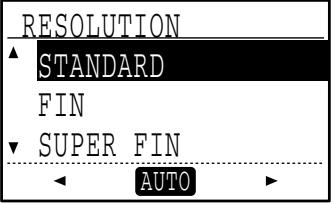 SHARP MX-FX10 - Appuyez sur la touche [RESOLUTION]. - 3