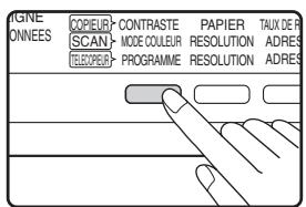 SHARP MX-FX10 - Appuyez sur la touche [PROGRAMME]. - 1