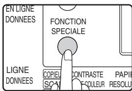 SHARP MX-FX10 - En mode fax, appuyez sur la touche [FONCTION SPECIALE]. - 1