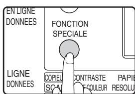 SHARP MX-FX10 - En mode fax, appuyez sur la touche [FONCTION SPECIALE]. - 1