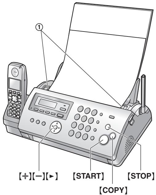 PANASONIC KXFC225E - Making a copy - 1