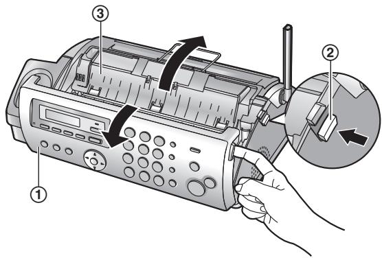 PANASONIC KXFC225E - Important: - 2