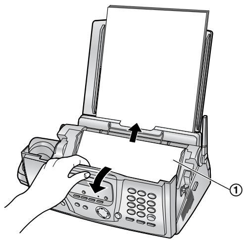 PANASONIC KXFC235E - Document jams – sending - 1