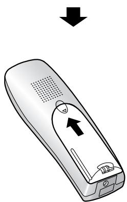 PANASONIC KXFC235E - Installing the batteries - 3