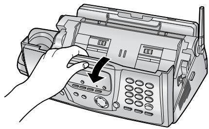 PANASONIC KXFC235E - Installing the ink film - 1