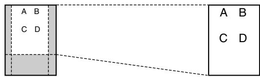 PANASONIC KXFC235E - Example: 150% enlarged copy - 1
