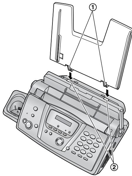 PANASONIC KXFC235E - Paper tray - 1