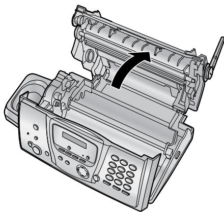 PANASONIC KXFC235E - Installing the ink film - 3