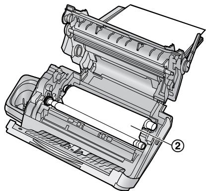 PANASONIC KXFC235E - When the recording paper has jammed in the unit - 6