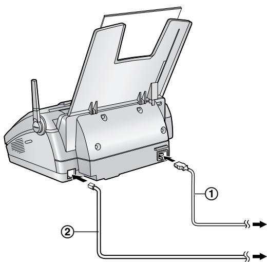 PANASONIC KXFC235E - Important: - 1