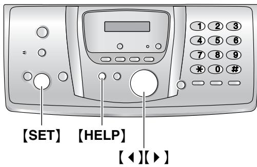 PANASONIC KXFC235E - Base unit help function - 1