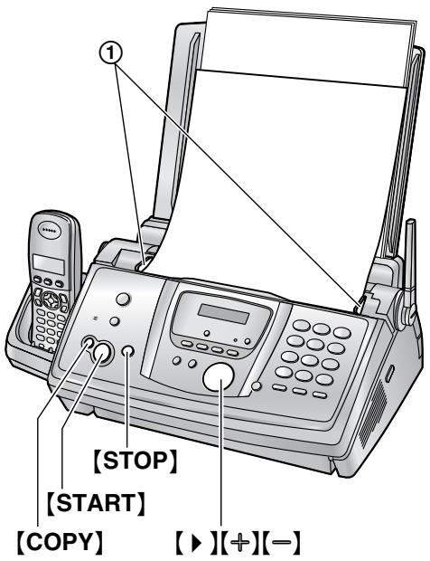 PANASONIC KXFC235E - Making a copy - 1