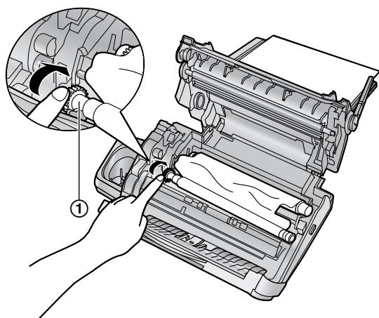 PANASONIC KXFC235G - Papierstau - 5
