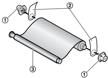 PANASONIC KXFC235G - Auswechseln des Druckfilms - 2