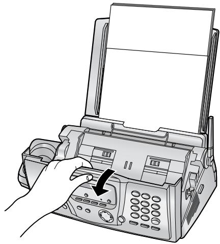 PANASONIC KXFC235G - Papierstau - 1