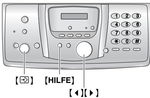 PANASONIC KXFC235G - Hilfefunktion des Basisgeräts - 1