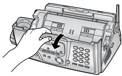 PANASONIC KXFC235G - Einsetzen des Druckfilms - 1