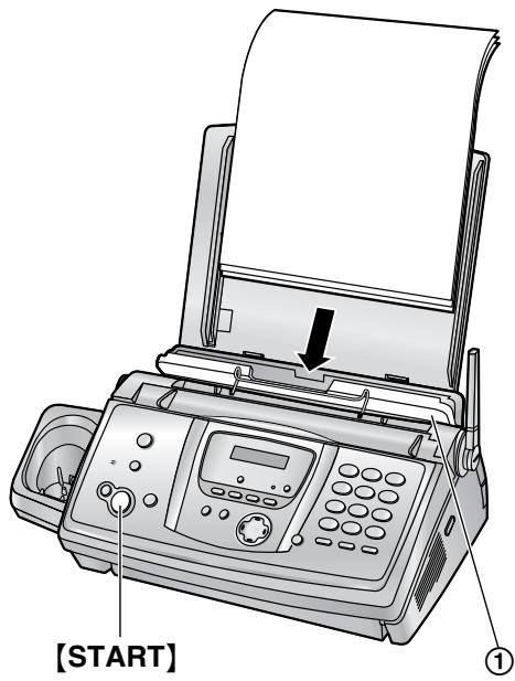 PANASONIC KXFC235G - Aufzeichnungspapier nicht einwandfrei vom Gerät eingezogen wird - 1