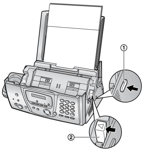 PANASONIC KXFC235G - Papierstau - 2