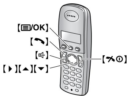 [☐/OK] [→] [←] [▶][▲][▼] [→①]