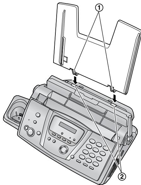 PANASONIC KXFC235G - Papierhalter - 1