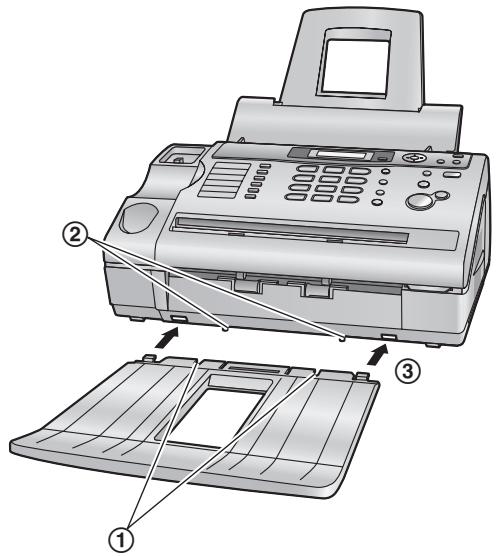PANASONIC KXFL401E - Paper stacker - 1