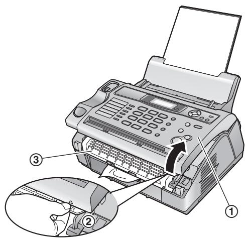 PANASONIC KXFL401E - Caution: - 1