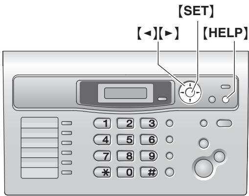 PANASONIC KXFL401E - Help function - 1