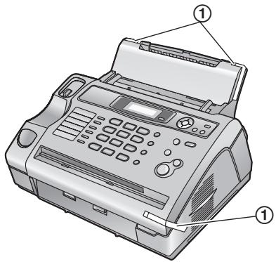 PANASONIC KXFL401G - Entfernen der Transportsicherung - 1