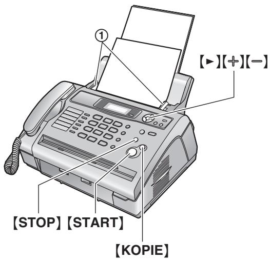 [▶][+][-] [STOP] [START] [KOPIE]