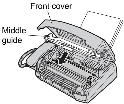 PANASONIC KXFL501E - Caution: - 4
