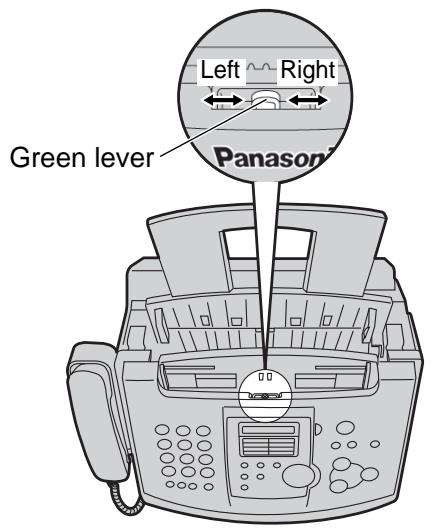 PANASONIC KXFL501E - No feeding or multiple feeding occurs while sending - 1