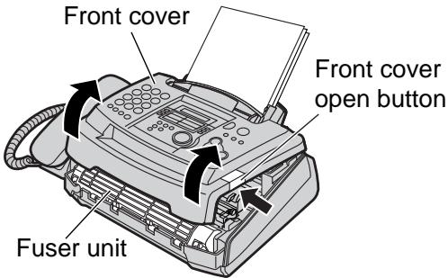 PANASONIC KXFL501E - Document jams - sending - 2