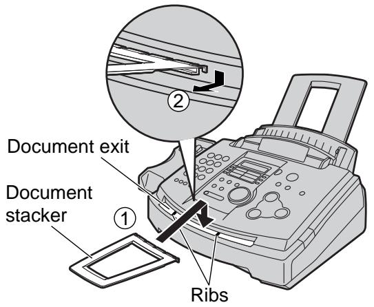 PANASONIC KXFL501E - Document stacker - 1