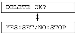 PANASONIC KXFL501E - Erasing a stored station - 1