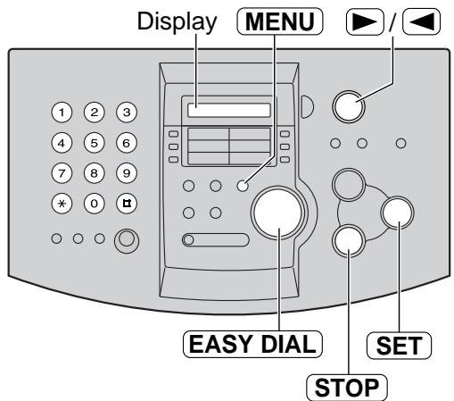 PANASONIC KXFL501E - Setting the date and time - 1