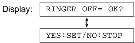 PANASONIC KXFL501E - Ringer volume - 1